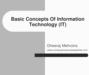 Thumbnail Basic Concepts on Information Technology Thumbnail Basic Concepts on Information Technology